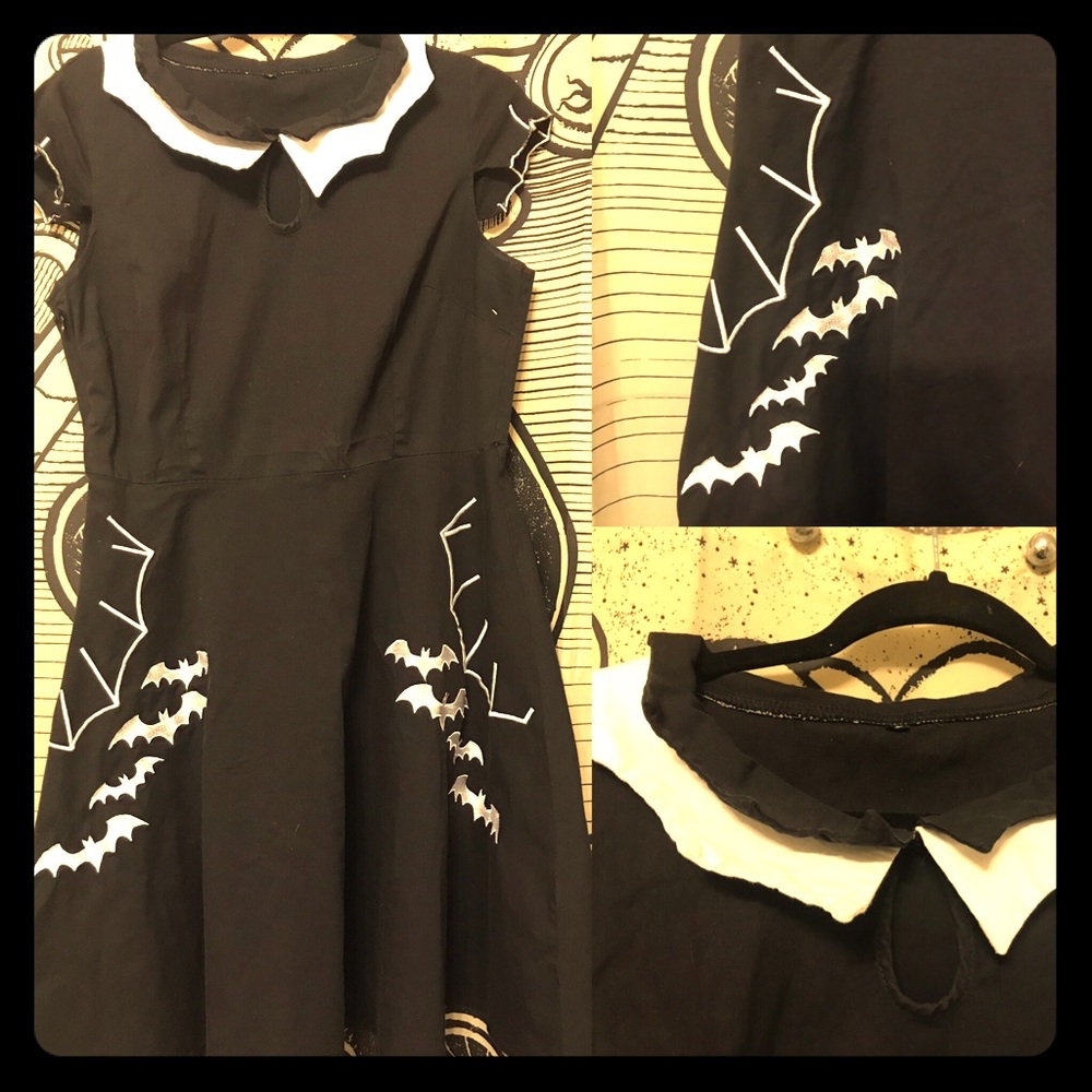 Gently Used. Bat Dress.